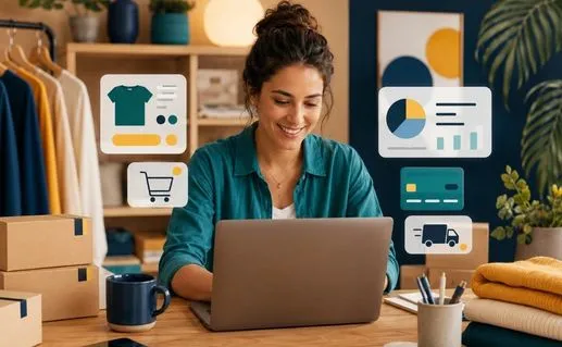 Sitio simple preparado para crecer hacia tienda online